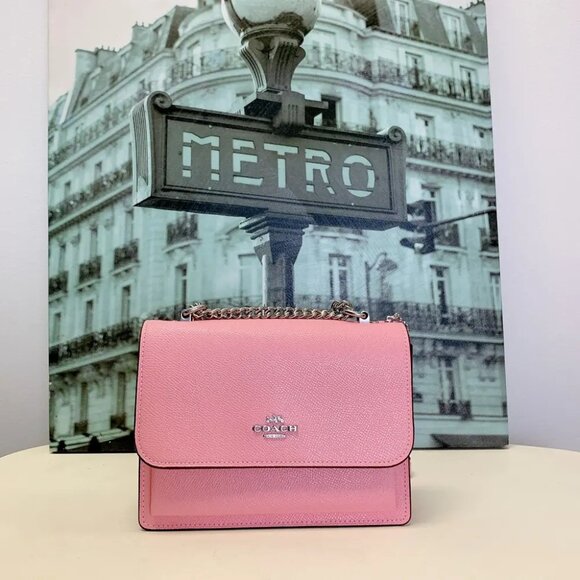 Coach C9949 Mini Klare Crossbody IN FLOWER PINK - Picture 3 of 7